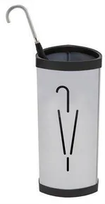 Stojak na parasole, metal, ALBA Tria2, szary